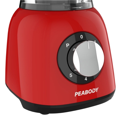 Imagen miniatura Licuadora Peabody Pe-ln610r 600w 1.5l 5 Vel. Roja