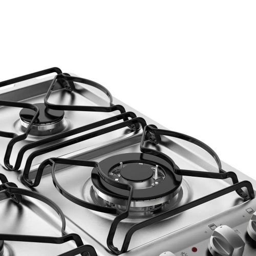 Imagen miniatura Cocina Electrolux 56dxq 4 Hornallas Acero Inoxidable