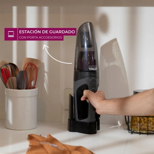 Imagen miniatura Aspiradora De Mano Inalambrica Atma AS7912N 10w