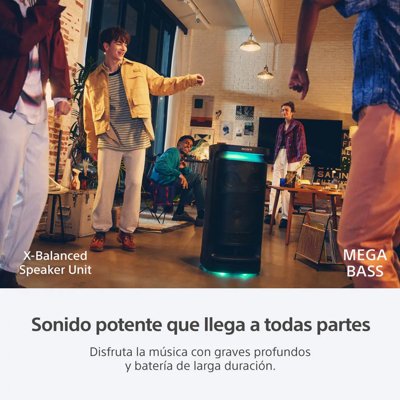 Imagen Torre De Sonido Sony Srs-xv900/bcar2 220w