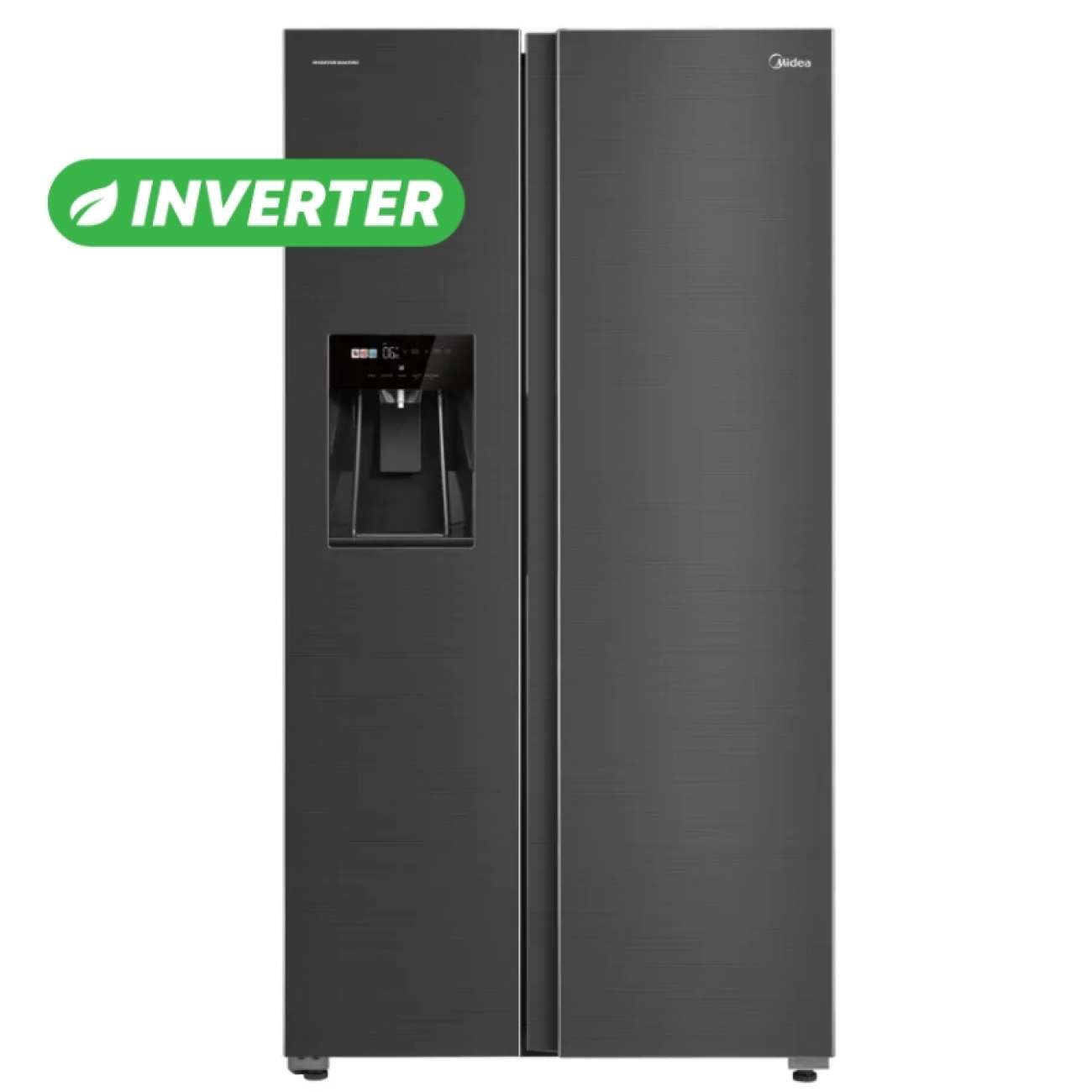Imagen Heladera SBS Inverter No Frost Midea MDRS761FGFDXAD 533 Lts