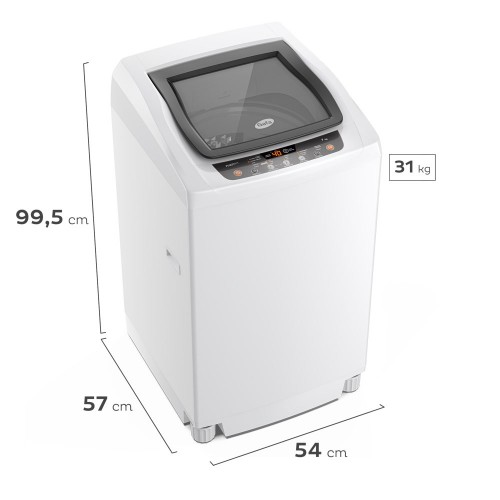 Imagen Lavarropas Automático Gafa Fuzzy Fit 7 Kg 760 Rpm Blanco