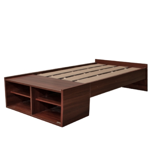 Imagen miniatura Cama 1 Plaza Platinum 952 0&period;90m Con Espacio De Guardado Cedro