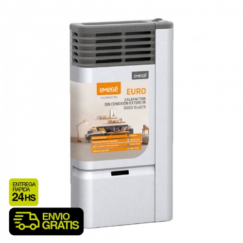 Calefactor Sin Salida Emege Euro 3130 Sce 3000 Kcal&sol;h Bigas