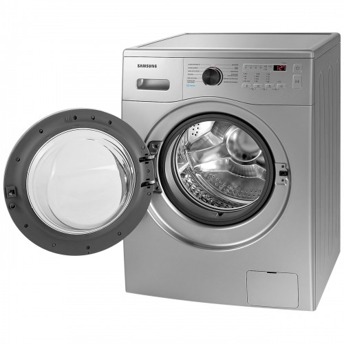 Imagen miniatura Lavarropas Automático Inverter Samsung Ww65a Silver 6.5 Kg
