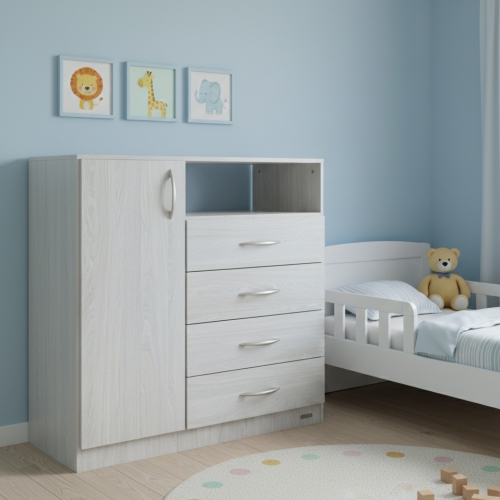 Comoda Chifonier Platinum Mod 921 Gris Andino