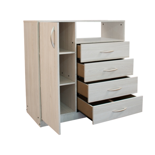 Imagen miniatura Comoda Chifonier Platinum Mod 921 Gris Andino