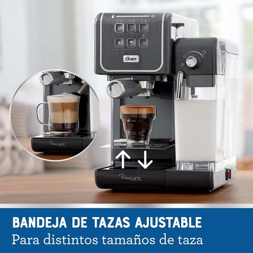 Imagen miniatura Cafetera Expreso Oster Bvstem6801 19 Bar Para C&aacute;psulas Negra