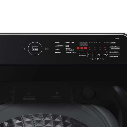 Imagen Lavarropas Autom&aacute;tico Inverter Samsung Wa85 Black 8&comma;5 Kg