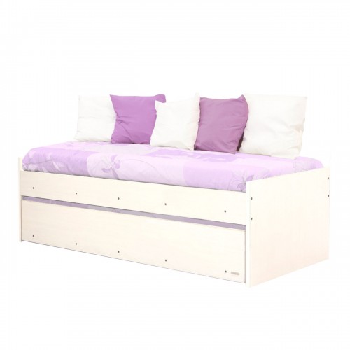 Divan Cama Platinum 9570 Con Cama Inferior  Blanco