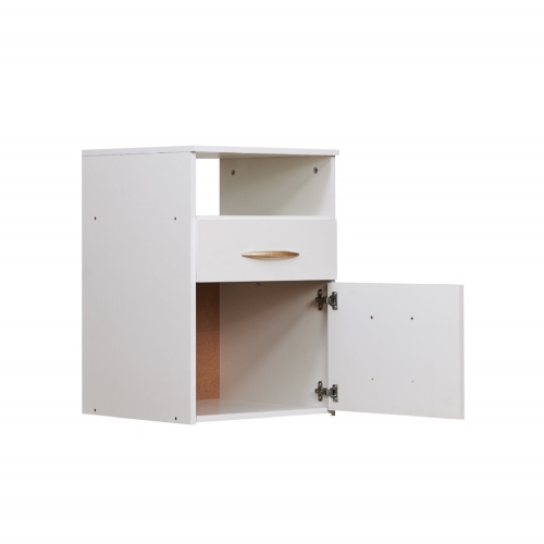 Imagen miniatura Mesa De Luz Platinum 962 Blanco