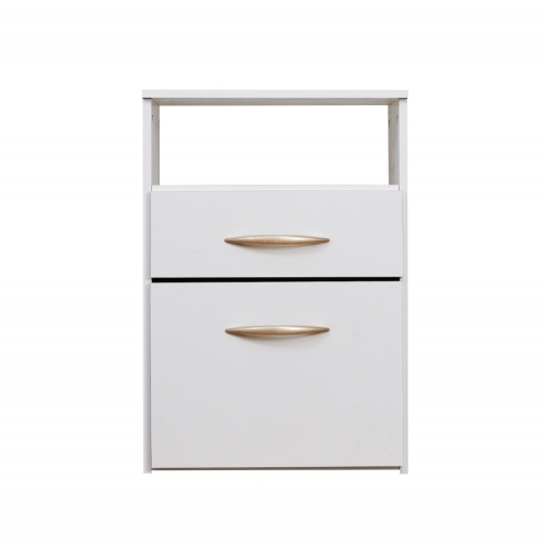 Imagen miniatura Mesa De Luz Platinum 962 Blanco
