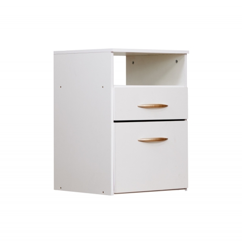 Imagen miniatura Mesa De Luz Platinum 962 Blanco