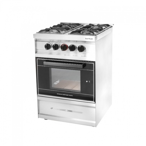 Cocina Sol Real 575-gevv 4h Rejilla Fundición Pta. Vidrio