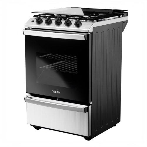 Imagen miniatura Cocina A Gas Drean Cd5614ai0 Acero Inoxidable 4 H