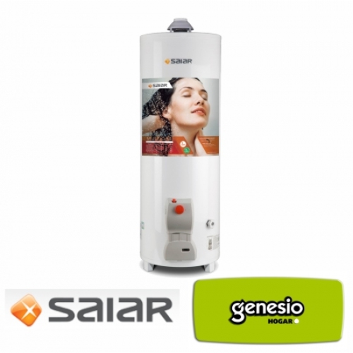 Termotanque A Gas Saiar Tpg080msa Conex Sup M.g. Apoyar 80 L