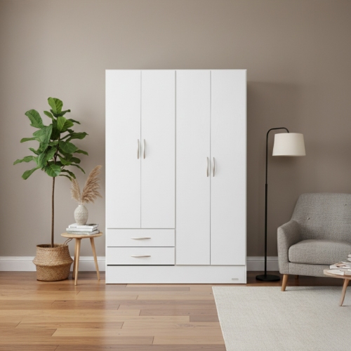 Placard Ropero Platinum Modelo 914 Blanco