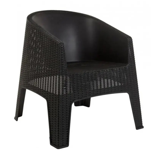 Sillon Plastico Voss 2000 Oasis Negro