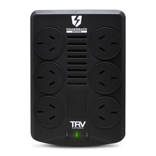Estabilizador De Tension Trv Powesafe 1i 6 Tomas
