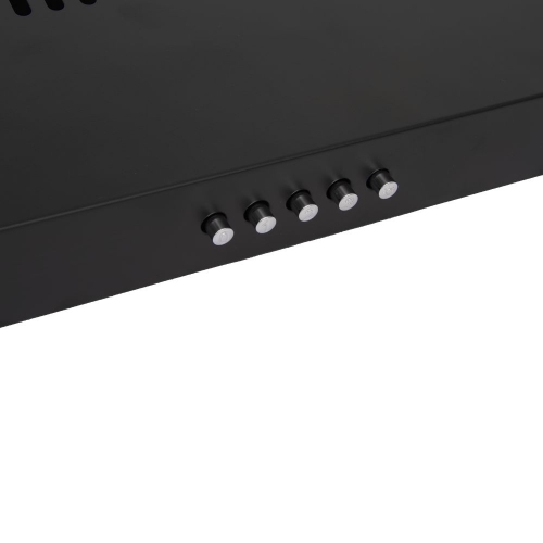 Imagen Purificador Kanji Airextpuri120b Inox Luz Led 3 Vel. Negro