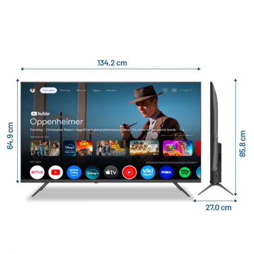 Imagen miniatura Smart Tv Led Uhd 58" Philips 58pud7310/77 Google Tv