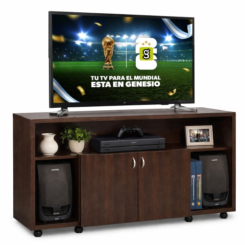 Mesa Rack Para Tv Led Audio Platinum 2604 1mt Tabaco