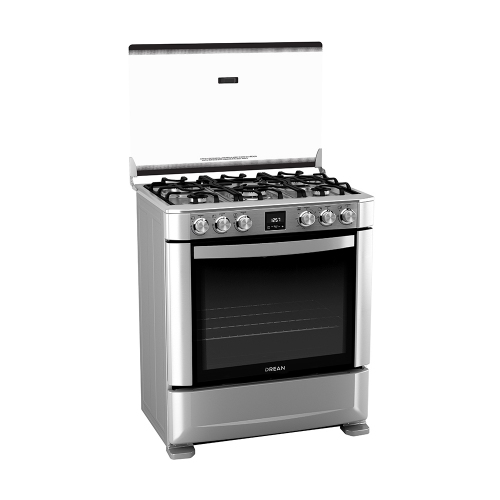 Imagen miniatura Cocina A Gas Drean Cd7609ei 4 Hornallas Multigas Inox