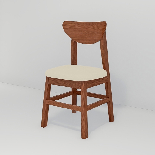 Imagen miniatura Silla De Madera Inmacol X6 Casta&ntilde;o Norway Beige