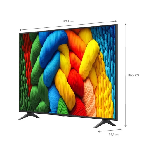 Imagen miniatura Smart Tv 75" 4k Lg 75nano80asa Web Os