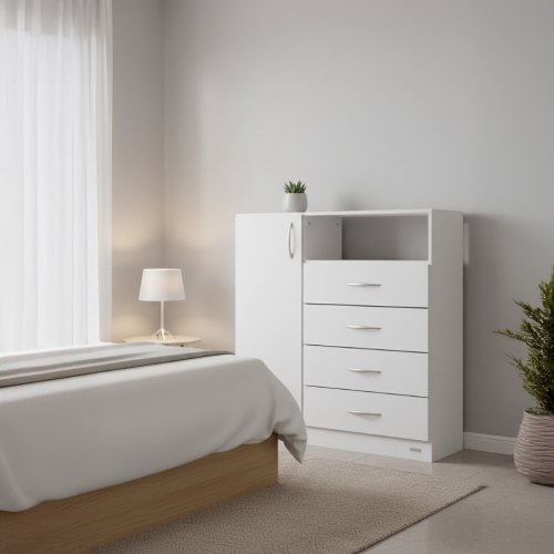 Comoda Chifonier Platinum Mod 921 Blanco
