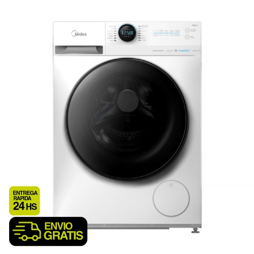 Lavasecarropas Midea MF200D80WB/W 8Kg Lav 1400RPM Inverter