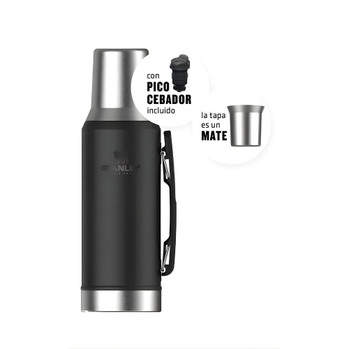 Imagen miniatura Termo Stanley 1.2 L Acero Inoxidable Negro