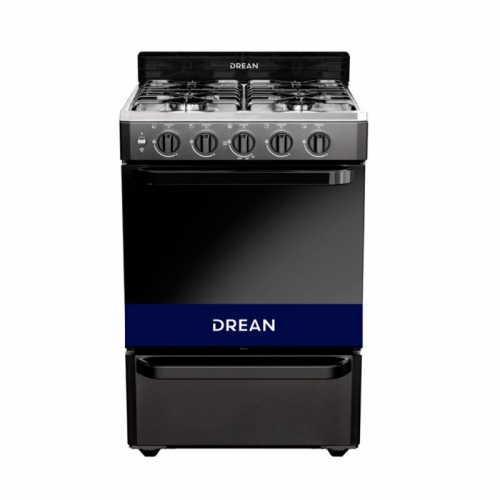 Cocina Drean CD5603ANO 4 Hornallas 56 Cm