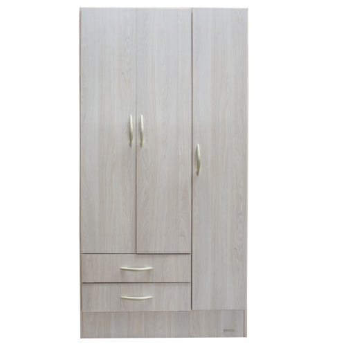Imagen miniatura Placard Ropero Platinum Modelo 913 92cm Gris Andino