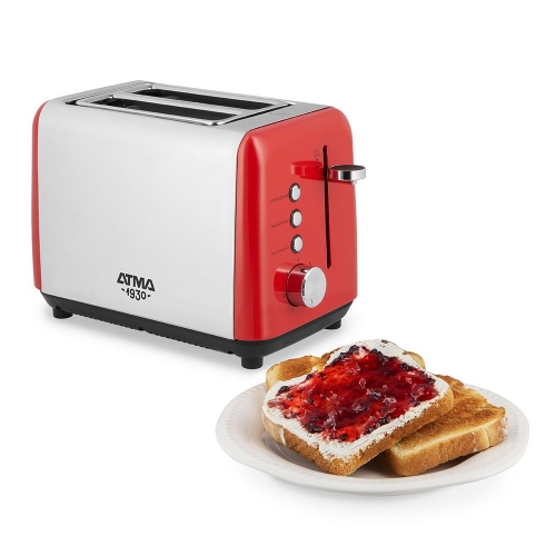 Imagen miniatura Tostadora Atma TOAT21VRP 700W 2 Rebanadas Roja