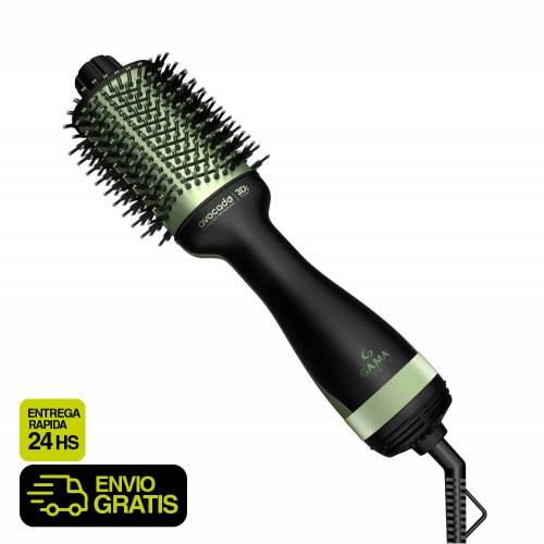 Cepillo Rizador Gama Gapow 1300W Avocado Power