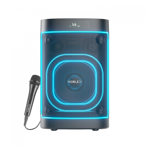 Torre de Sonido Noblex 94SQ108G1 3100W BT Luces Karaoke