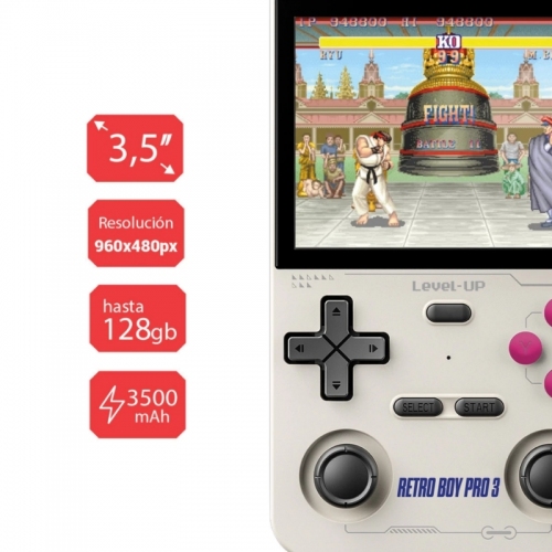 Imagen miniatura Consola Portatil Retro Boy Pro 3 Level Up 3&period;5"