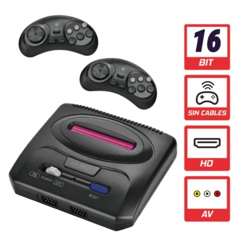 Imagen miniatura Consola Level Up Super Drive Mini Joysticks Inalambricos