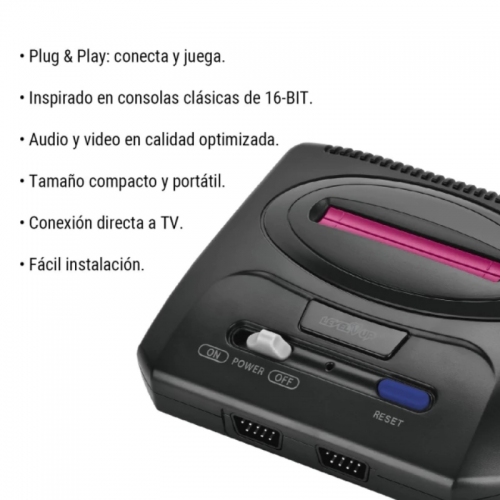 Imagen miniatura Consola Level Up Super Drive Mini Joysticks Inalambricos