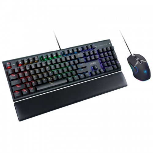 Imagen miniatura Teclado + Mouse Pegasus Level Up USB Luz LED