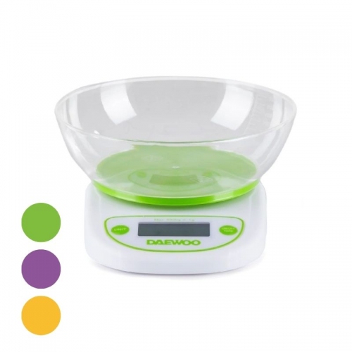 Balanza De Cocina Daewoo Digital DKS-2054 Bowl 5Kg