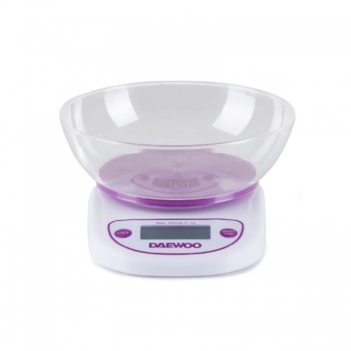Imagen miniatura Balanza De Cocina Daewoo Digital DKS-2054 Bowl 5Kg