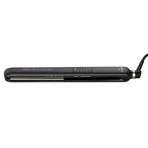 Imagen miniatura Planchita De Pelo GAMA CP14 Gold LED Dual ION