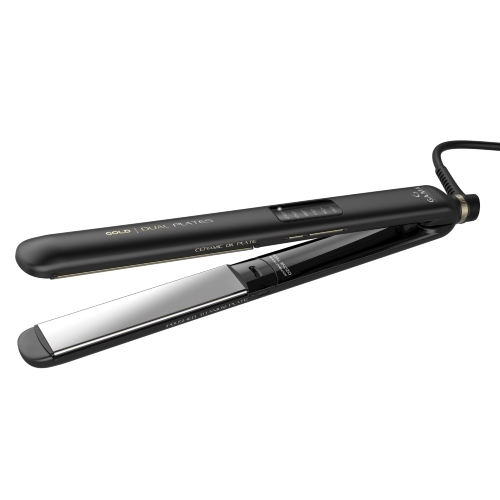 Planchita De Pelo GAMA CP14 Gold LED Dual ION
