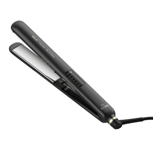 Imagen miniatura Planchita De Pelo GAMA CP14 Gold LED Dual ION
