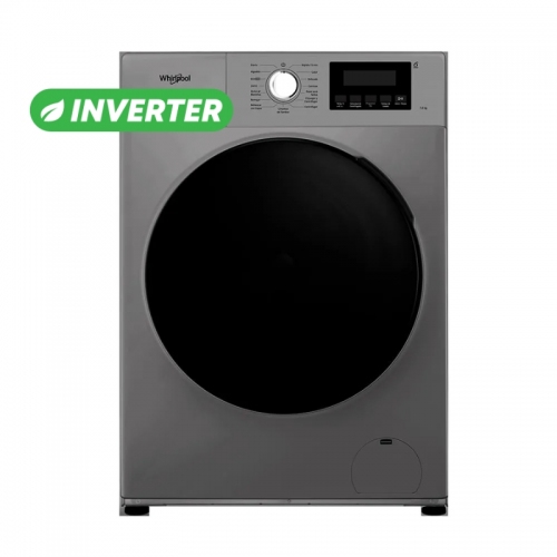 Lavarropas Inverter Whirlpool WNQ07AS 7Kg 1300RPM Titanium