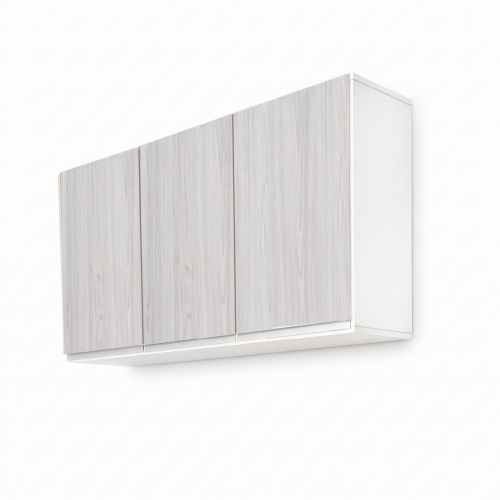 Alacena Platinum 3039-I 1&period;40M 3 Puertas Blanco&sol;Gris Andino