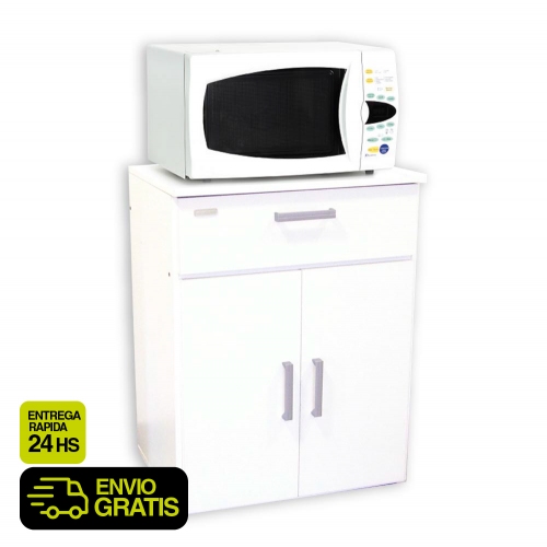 Mueble Para Microondas Platinum 3045 Blanco