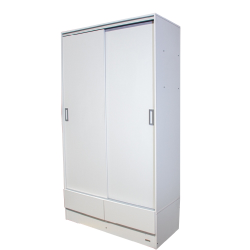Imagen miniatura Placard Ropero Platinum 6320 1&comma;2 Mts Puerta Corrediza Blanco